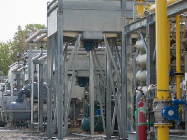 View of the Renewable Energy Anaerobic Digester, October 2020