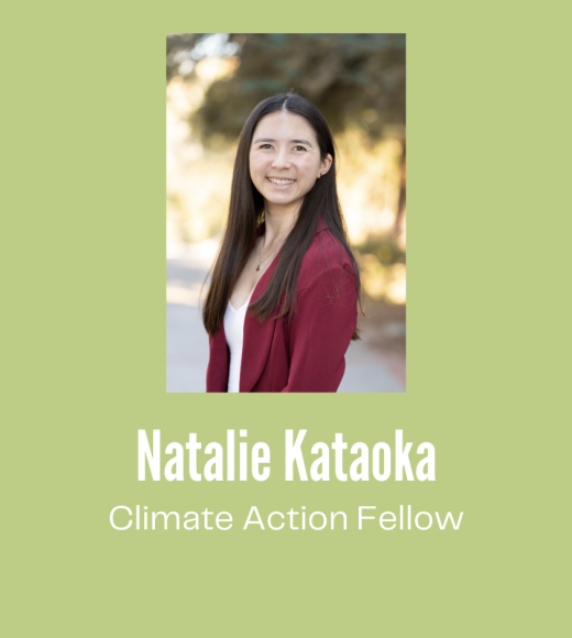 Natalie Kataoka, First-Year MS Environmental Policy and Management 
