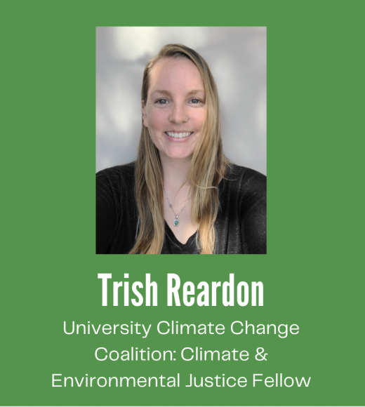 Trish Reardon,  Second-Year MS Environmental Policy and Management