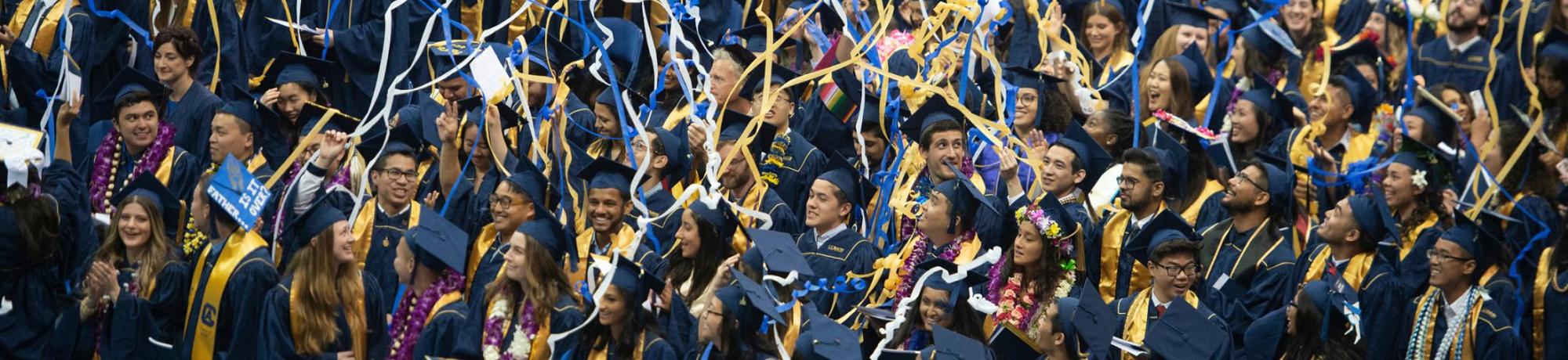 graduates celebrating